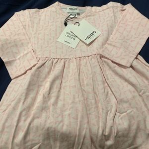 Kenzo Kids Pink Dress